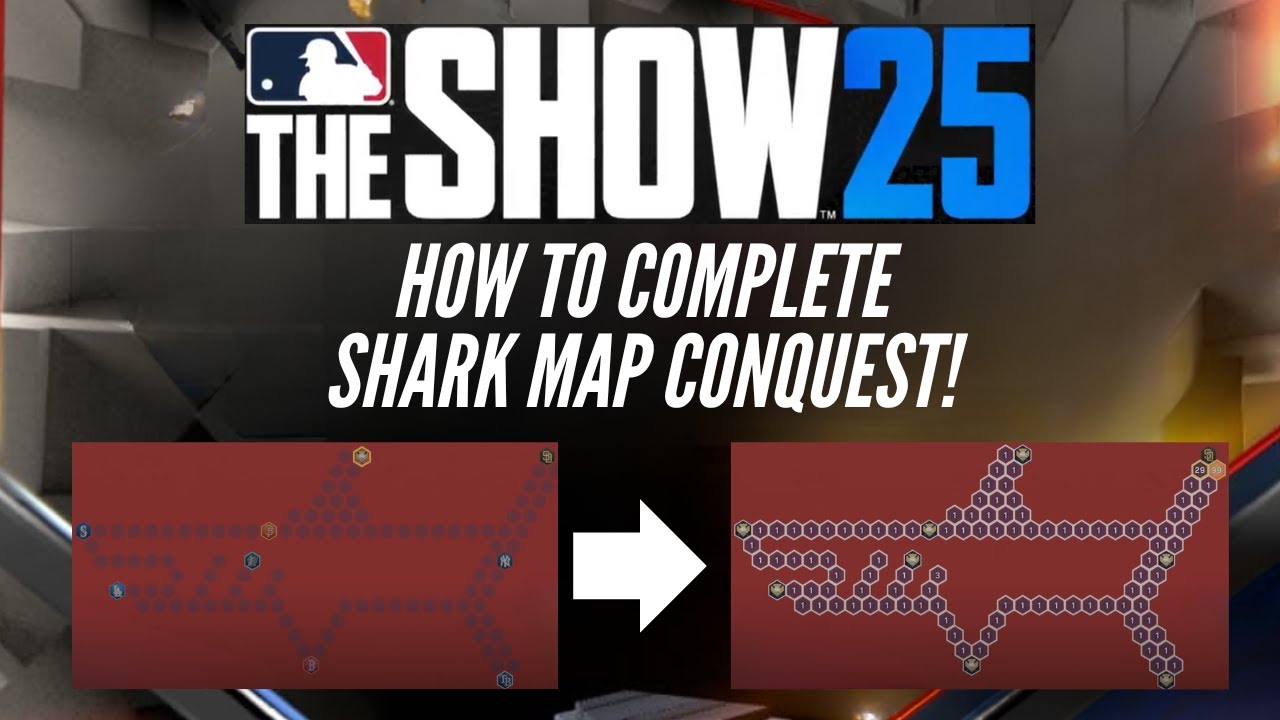 MLB the Show 25: How to Complete Shark Map Conquest *All Rookie*