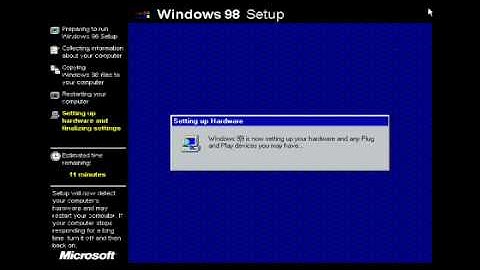 Windows 98 Installation in VMware