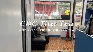 CDC Rabies Serology Titer Test | DIY Process in the Philippines