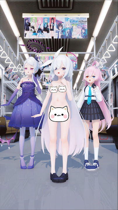 [Blue Archive] 레몬 쿠키 | Hina, Plana, Hoshino-chan [MMD]