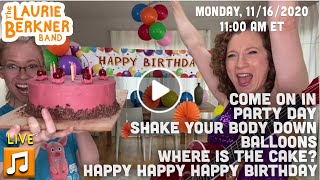 live berkner break mon nov 16 november birthday party party