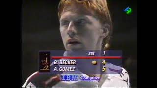 BorIs Becker vs Andrés Gómez - RR Master 1990