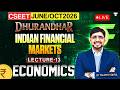 Indian Financial Markets Free Class | CSEET Economics Lecture 13 | CSEET Economics FREE Class