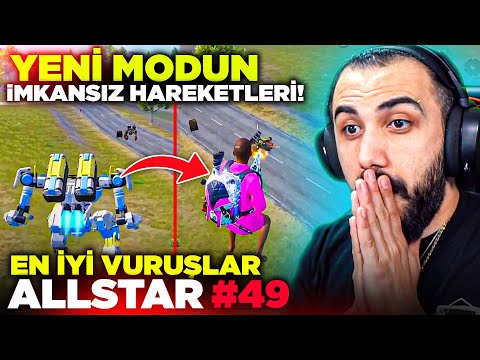 YENİ MODDA GÖRÜLMEMİŞ EN İMKANSIZ HAREKETLER!! 😱 EN İYİ VURUŞLAR ALLSTAR #49 | PUBG MOBILE