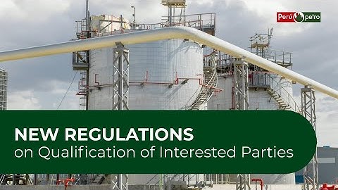 NEW REGULATIONS on Qualification of Interested Parties