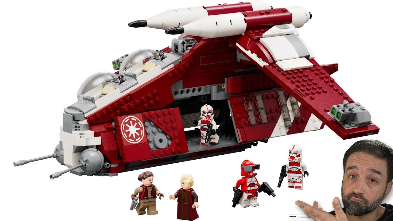 ▻ Review: LEGO Star Wars 75354 Coruscant Guard Gunship - HOTH BRICKS