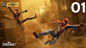 SPIDER-MAN 2 Gameplay Walkthrough Part 1 [4K 60FPS PS5] - No Commentary (FULL GAME)