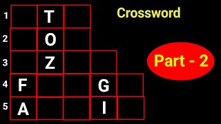 Daily Crossword Puzzle Part-2 | Improve Your Vocabulary screenshot 5