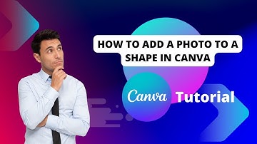 How to add a photo to a shape in Canva - Easy! (Works 2025)