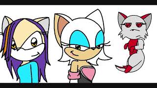 Mi Primer Intento De Animación Triple Baka Sonic Fan Character.
