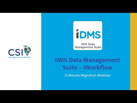 iMIS Data Management