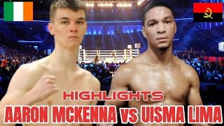 Aaron Mckenna Vs Uisma Lima Highlights Wbc International Middleweight Title