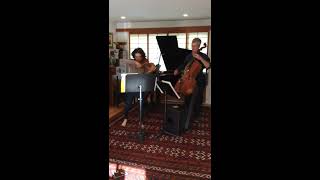 #MusicConnects: Amy Hiraga and Peter Wyrick perform Glière's Canzonetta