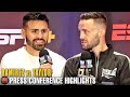 HIGHLIGHTS - JOSE RAMIREZ VS JOSH TAYLOR FINAL PRESS CONFERENCE & FACE OFF