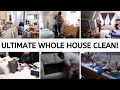 ULTIMATE WHOLE HOUSE SPEED CLEAN WITH ME // 3 FLOORS TOP TO BOTTOM // WATCH ME CLEAN // SMTV