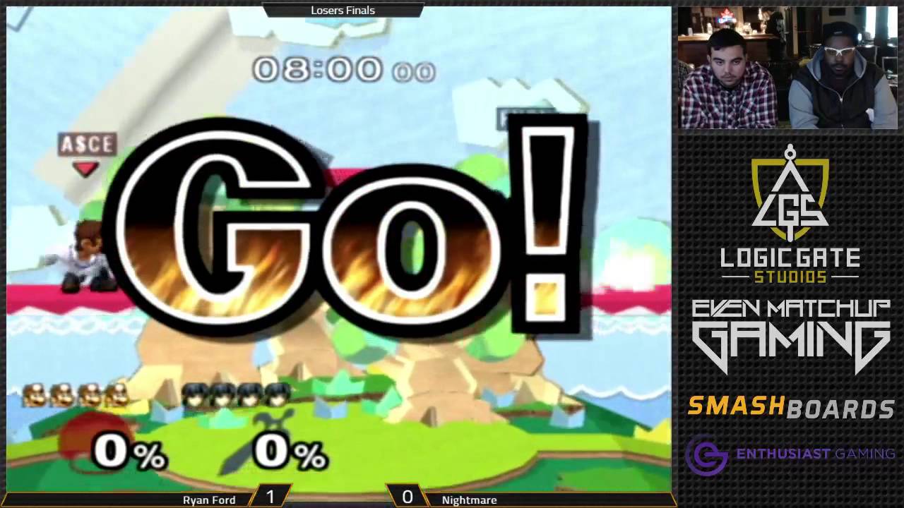 SOT Monthly #2 - Nightmare (Marth) vs Ryan Ford (Doc) - SSBM Losers Finals