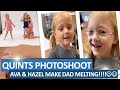 WATCH!!! 'Outdaughtered': Busby Quints New Photoshoot - Ava And Hazel MELTING MOMENT with Dad!!!