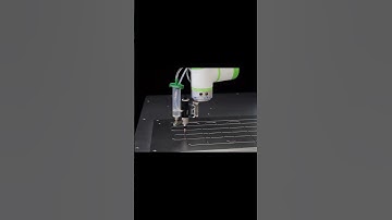 Collaborative Robots Precise Gluing Demo #Collaborativerobots #RoboticGluing #roboticgluingsystem