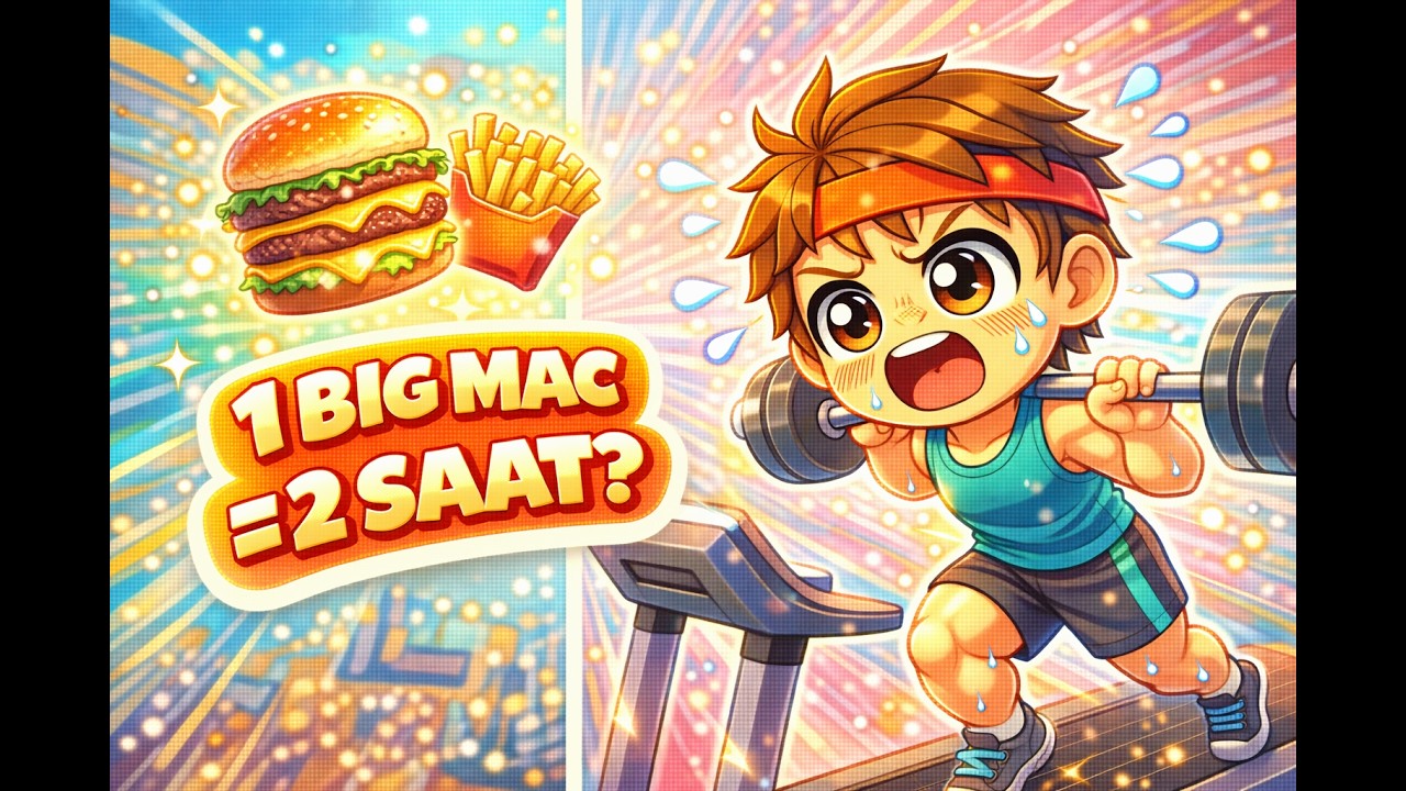 Kötü Beslenmeyi Sporla Telafi Edebilir Misin? (Fast Food vs. Kardiyo)