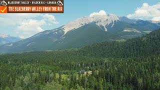 The Stunning Blaeberry Valley near Golden in British Columbia captured by Drone #canadianrockies