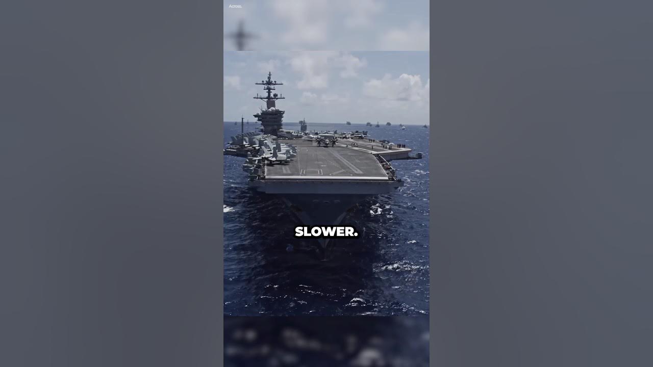 Why are Aircraft Carriers Smaller than Cargo Ships? YouTube