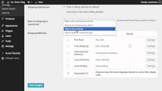 Setting up Shipping Display, Calculations, Methods and Restrictions in WooCommerce