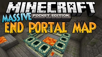 Massive End Portal - Upscaled Custom Map - Minecraft Pocket Edition