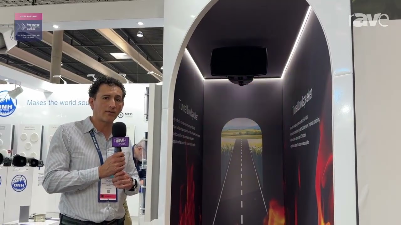 ISE 2026: DNH Loudspeakers Showcases TUNNEL-40-54(T) (Spanish)