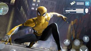 スパイダーロープシティウォーズ - Androidゲームプレイ screenshot 1