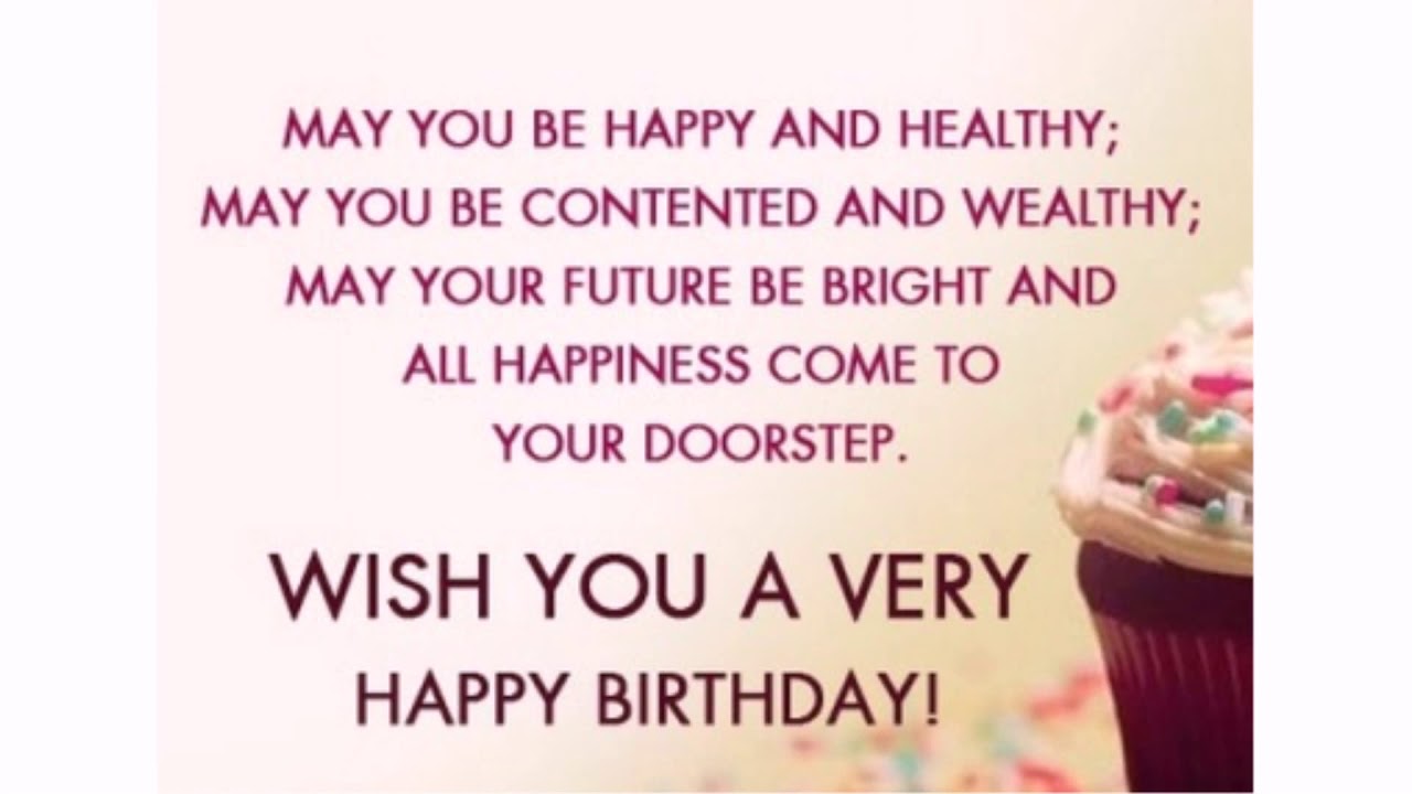 Coolest Happy Birthday Sms Wishes And Messages Youtube