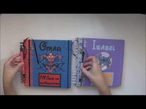 Tutorial Libro de firmas Disney 