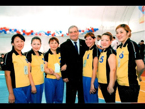 Кобяйский район. Вячеслав Штыров в селе Арыктах. 2011 г.