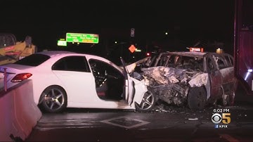 1 Dead Following Multiple Early-Morning Crashes on Hwy 101 In Palo Alto