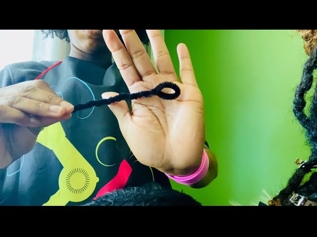 Replying to @laymunnah Here's a quick tutorial of the pipe cleaner c, pipeline cleaner locs