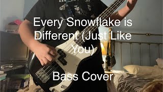 My Chemical Romance- Every Snowflake is Different Bass Cover
