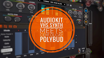 Audiokit VHS Synth + Cem Olcay Polybud Midi Sequencer = Syncopated Retro Jam! (See Pinned Comment)