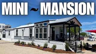 Its a tiny houses BIG BROTHER Splendid cottage type mobile home Prefab House Tour