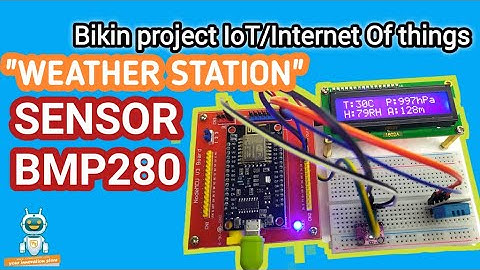 IoT /Internet of things project base on NodeMCU ESP8266 "WEATHER STATION"