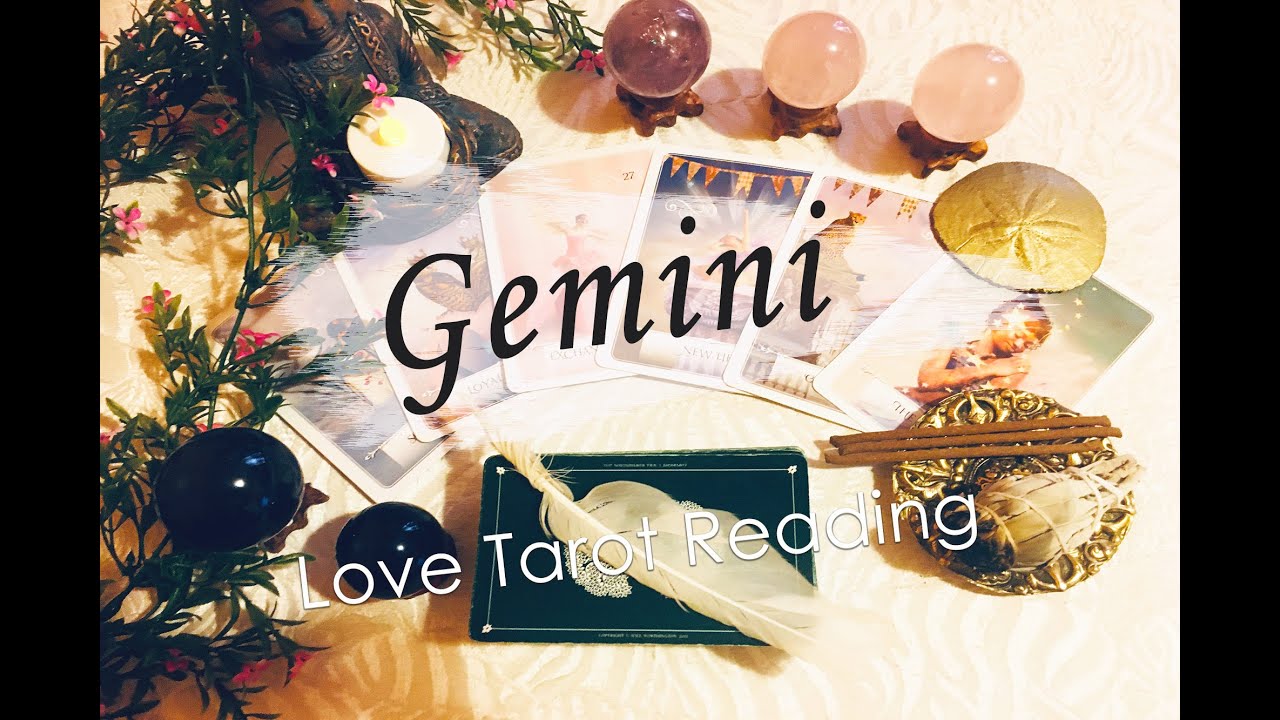 GEMINI LOVE TAROT -  THEY NEED TO  RELEASE THE PAST TO MOVE FORWARD