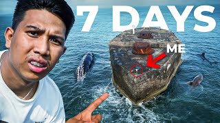 Surviving 7 DAYS ALONE sa Abandoned Battleship (EL FRAILE) - DAY 1