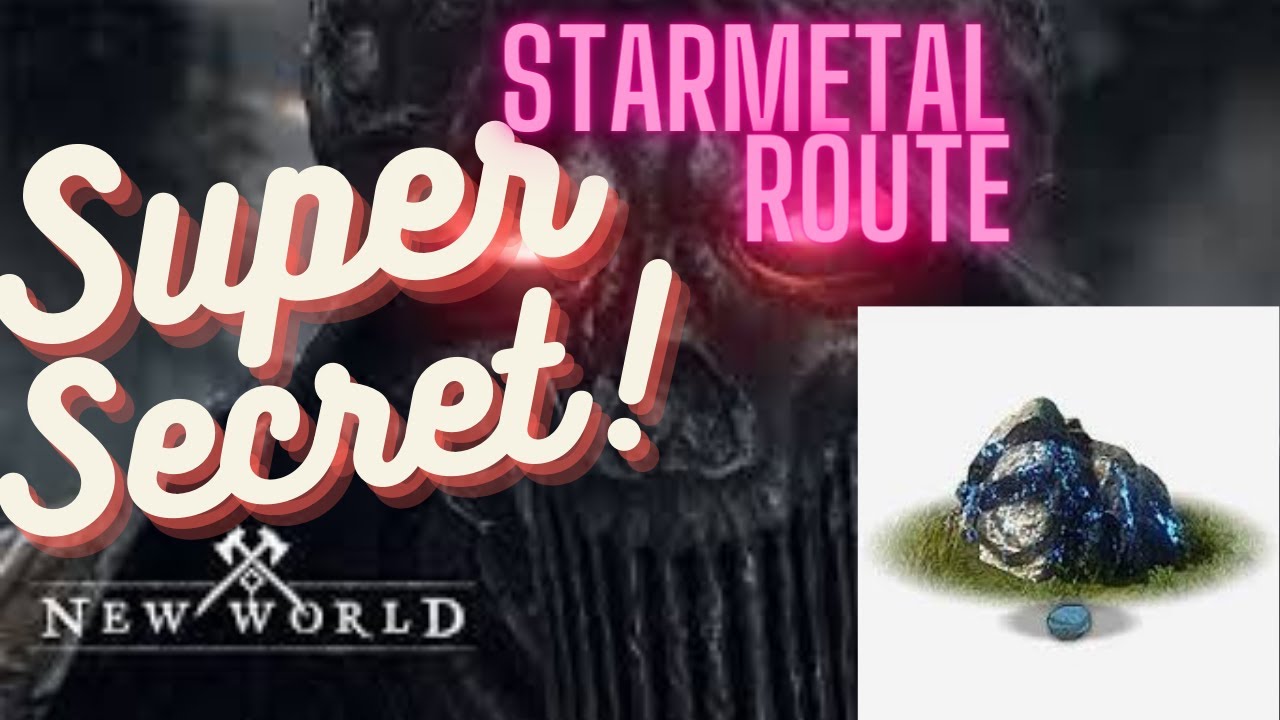 Starmetal Farm New World Secret YouTube