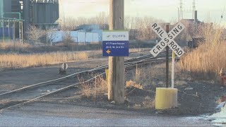 Norfolk Southern train involved in crash with dump truck killing conductor in Cleveland