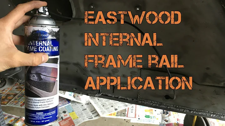 240z Project S2E10: Eastwood Internal Frame Rail Coating, Preparation, Application, and Scratch Test