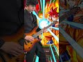 #shorts Dokkan Battle OST Guitar Cover-AGL Super Saiyan God Goku Active Skill Theme〚271〛