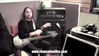 Rhapsody Of Fire live 2012 - behind the scenes