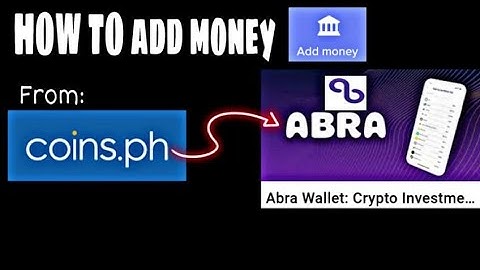 ABRA WALLET CASH IN  #coinsph to abra wallet | step by step