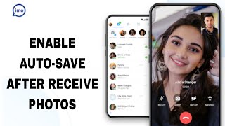 How To Enable Auto-Save After Receive Photos On Imo App screenshot 5