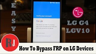 How to Bypass FRP Google Account Previously Synced on LG devices LG V10, LG G4 screenshot 4