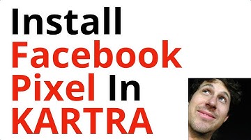 How To Install A Facebook Pixel in KARTRA -- PLUS Standard Events!