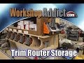 Ridgid Trim Router Cabinet - Lean Shop Organization Ridgid Trim Router Cabinet - Lean Shop Organization